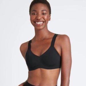 NWOT 8+ Knix Padded V Neck Evolution Bra Black